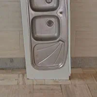 سینک ظرفشویی اخوان درحد نو با قاب
