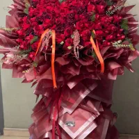 دسته گل  ایستاده خواستگاری باکس خواستگاری