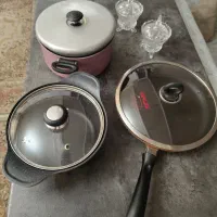 ست تفلون همراه دوتا قندون