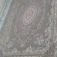 دو عدد فرش ۳در۴ تمام نخ رنگ گردویی به فروش میرسد