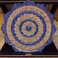 بشقاب میناکاری