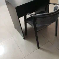 میز تحریر میز منشی با صندلی در حد