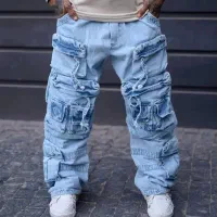 شلوار کارگو شلوارک بگ جین