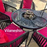 صندلی باغی بافت کافه رستورانی ابریشمی berayan|مبلمان خانگی و میز عسلی|تهران, آبشار|دیوار