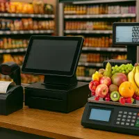 صندوق فروشگاهی با قابلیت اتصال به ترازو بارکدخوان