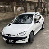 فروش نقدی پژو ۲۰۶ سفید مدل ۱۳۹۴ تیپ ۵