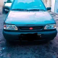 پراید مدل 91 فابریک شاسی هاسالم خط وخش بدنه