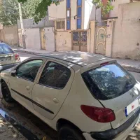 206 مدل 80 سفید خراب شده|خودرو سواری و وانت|مشهد, پنجتن|دیوار