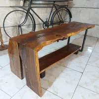 میز تلویزیون روستیک تخفیف ویژه بابت انبارگردانی