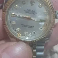 ساعت مچی اتوماتیک رولکس دو رنگ