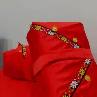 بقچه داش عروس وداماد|رختخواب، بالش، پتو|آق قلا, |دیوار