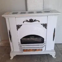 بخاری شومینه بزرگ پایه دار نو