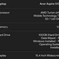 لب تاپ Acer قدیمی|رایانه همراه|تهران, سعادت‌آباد|دیوار