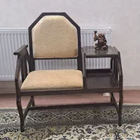 میز تلفن چوبی