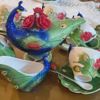 سرویس چایخوری پذیرایی طاووس مارک لمونژ