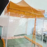 آلاچیق چادر کلامین سایبان پرتقالی برزنت سه درسه