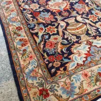 زرونیم دستبافت گل ابریشم