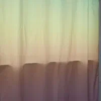 پرده کودک با تم رنگین کمان