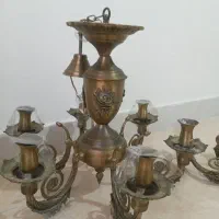 لوستر برنجی