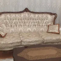 مبل استیل ۹ نفره و ناهارخوری ۸ نفره|مبلمان خانگی و میز عسلی|تهران, شهرک آپادانا|دیوار