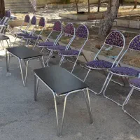 اجاره صندلی فلزی ومیز وظروف مراسمات|خدمات پذیرایی، مراسم|ایلام, |دیوار