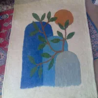 قالیچه نمدی|فرش|شهرکرد, |دیوار