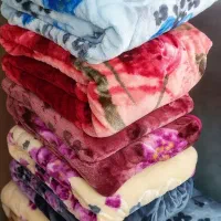 پتوی یکنفره شکوفه طرح گلبافت(ضخیم)