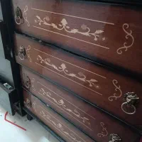 کشو لباس و میز سه کشو کنار مبلی قیمت مناسب