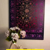 تابلو فرش مخمل