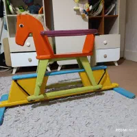 اسب چوبی خارجی|اسباب‌بازی بچه|زاهدان, |دیوار