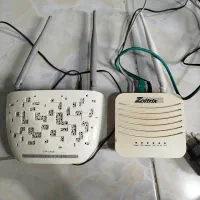 دو عدد مودم تی پی لینک و زولترکس