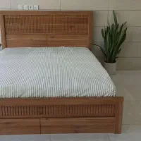 تخت خواب دونفره شیک بدون سرویس بدون تشک باکفی فلزی|تخت و سرویس خواب|تهران, میدان ولیعصر|دیوار