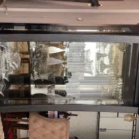 بوفه چوبی رنگ عالی فروش به خاطر نداشتن جا