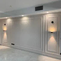 گچبری پیش ساخته + ابزارهای دستی،پتینه و نقاشی