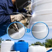 جوشکاری مخازن پلاستیکی(پلی اتیلن)