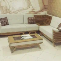 مبل راحتی چوب|مبلمان خانگی و میز عسلی|مشهد, کوی المهدی|دیوار