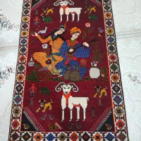 قالیچه دستباف طرح لیلی مجنون
