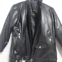 کاپشن چرم دخترانه سالم