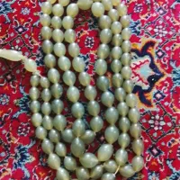 تسبیح عتیقه شاه مقصود یک نیم متری خوش رنگ خوش تراش