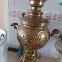 سماور زغالی برنز ۶لیتری