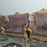 مبل ۴نفره|مبلمان خانگی و میز عسلی|ورامین, خیر آباد|دیوار