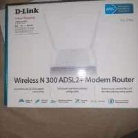 مودم روتر بی سیم N300  دی لینک مدل dsl-2750u