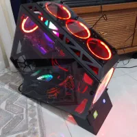 کیس کامل و مانیتور