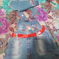 پیراهن لی با روسری و کلاه تا دوسال نونو۲۵۰|لباس|رشت, ولکس|دیوار