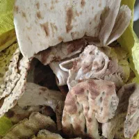 نان خشک خانگی  معاوضه با کوتوله دستی هم دارم