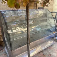 یخچال ویترینی تمام استیل شیشه خم|فروشگاه و مغازه|شاهین‌شهر, اقبال لاهوری|دیوار