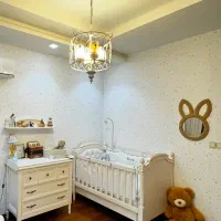 تخت نوزاد و دراور|تخت و صندلی بچه|رشت, گلسار|دیوار