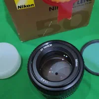 لنز نیکون 50 f 1.4  و 4 تا لنز آنالوگ مانت سونی