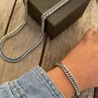 گردنبند کارتیر دوبل مردانه