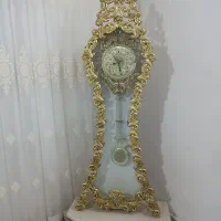 ساعت و آیینه ایستاده آلیاژ کار اصفهان